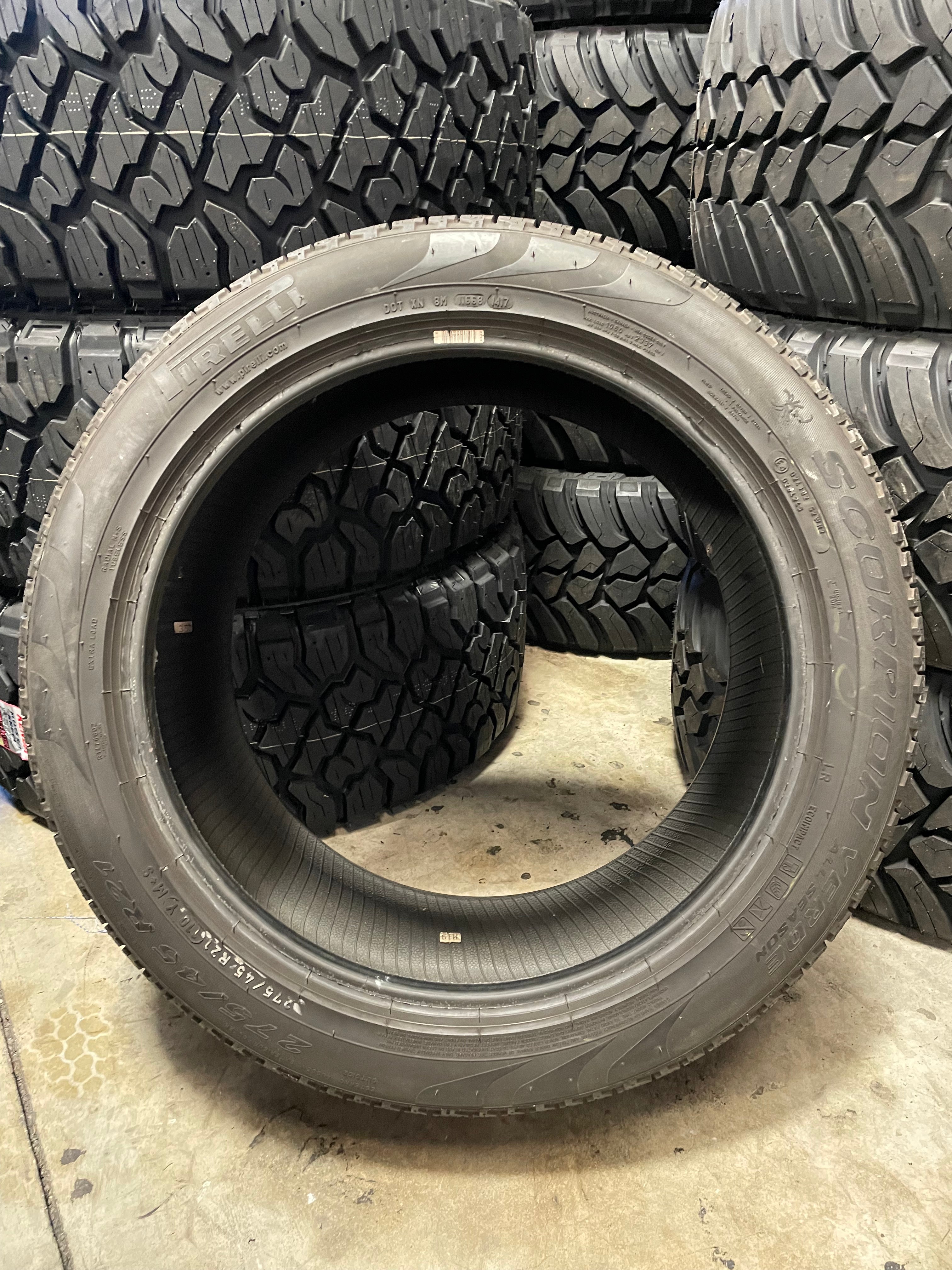 SINGLE 275/45R21 Pirelli Scorpion Verde All Season 110 Y XL - Used Tires |  – Wheels Below Retail