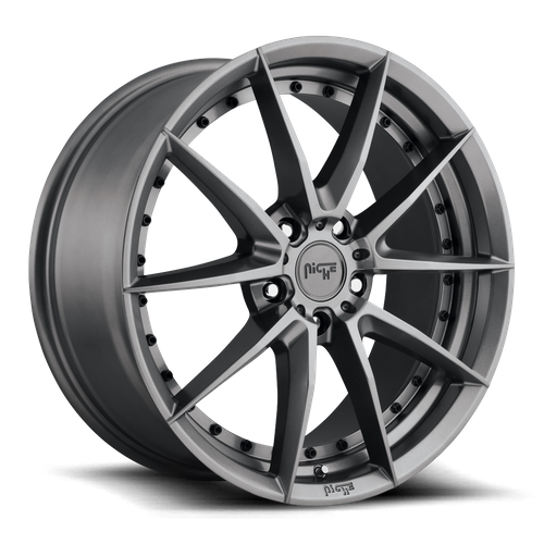 Niche 1PC M197 SECTOR 19X8.5 40 5X108/5X4.25 GLOSS ANTHRACITE | Wheels  Below – Wheels Below Retail