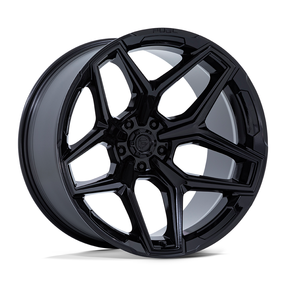 FUEL 1PC FLUX 22X9.5 20 6X139.7 GLOSS BLACK – Wheels Below Retail