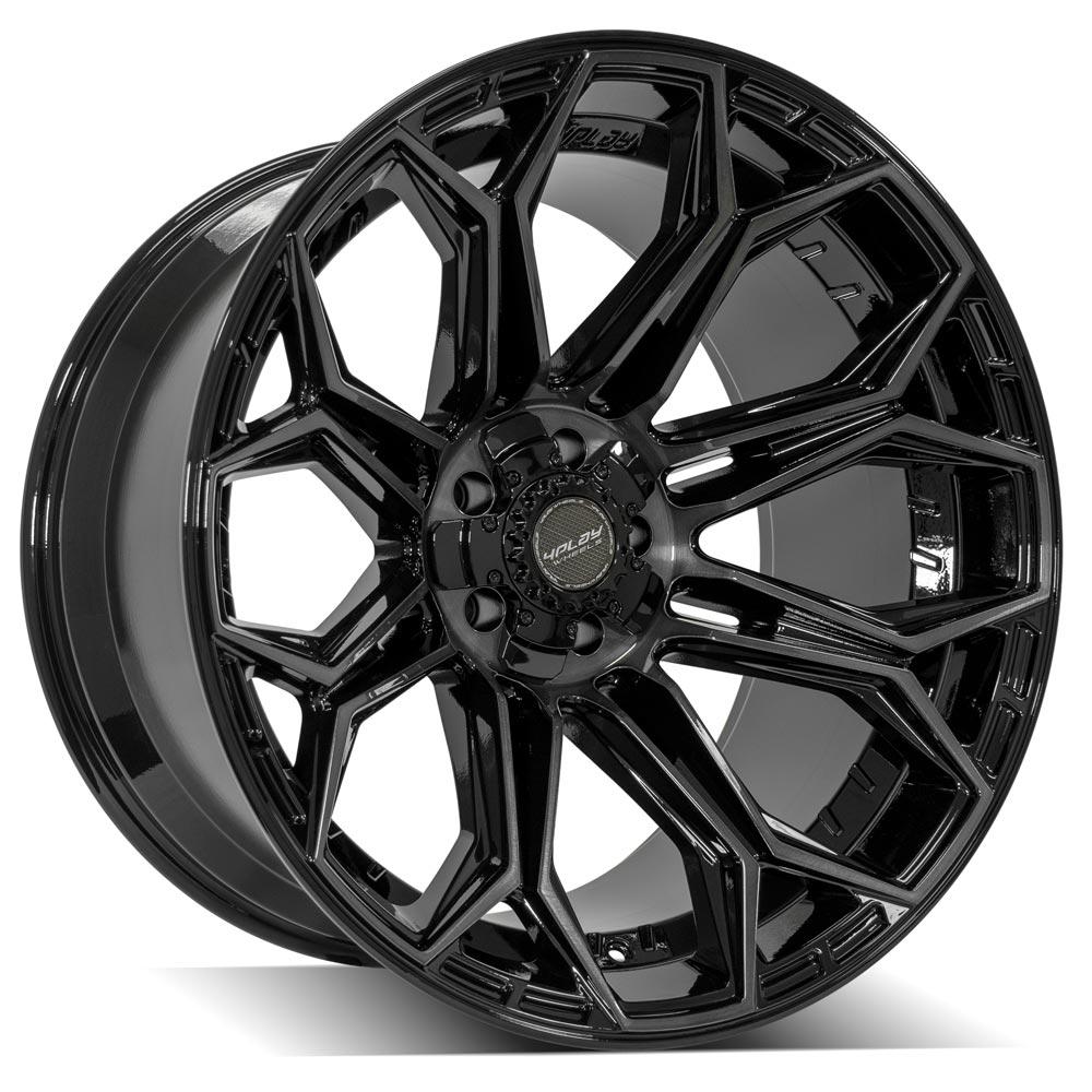 4PLAY Gen3 4P83 22x12 6x5.5 & 6x135mm -44et in Brushed Black Wheel