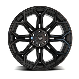 4PLAY Gen3 4P83 22x12 6x5.5 & 6x135mm -44et in Gloss Black Wheel