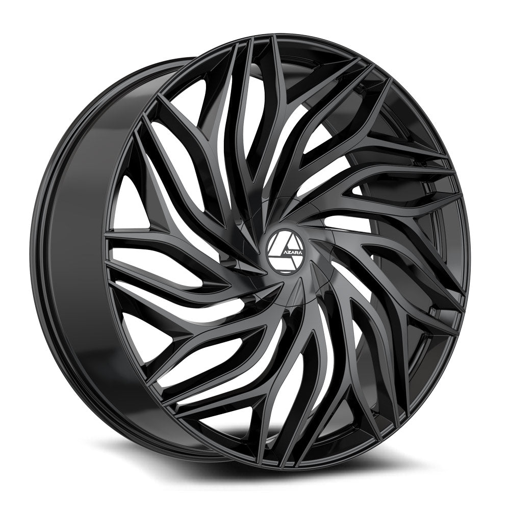 AZARA AZA-537 18X8 35 5X114.3/5X120 GLOSS BLACK