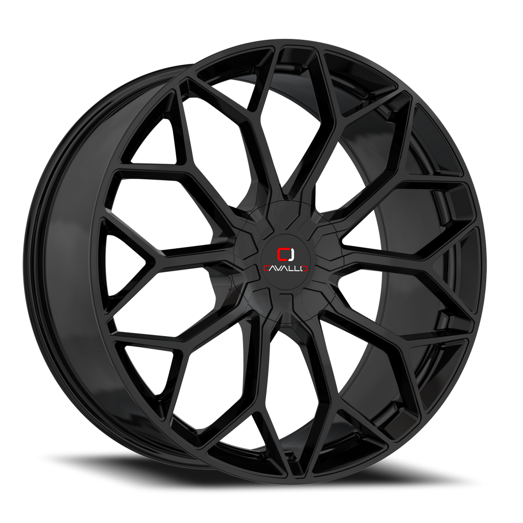CAVALLO CLV-44 18X8 35 5X114.3/5X120 GLOSS BLACK