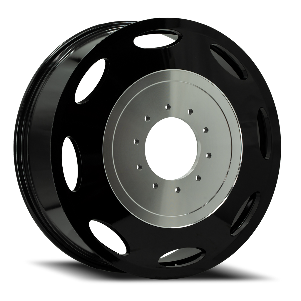 XF OFF-ROAD DUALLY INNER 24X8.25 115 10X225 GLOSS BLACK