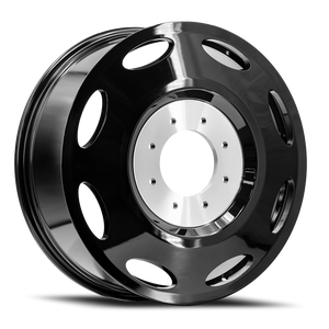 XF OFF-ROAD DUALLY INNER 20X8.25 100 8X165.1 GLOSS BLACK