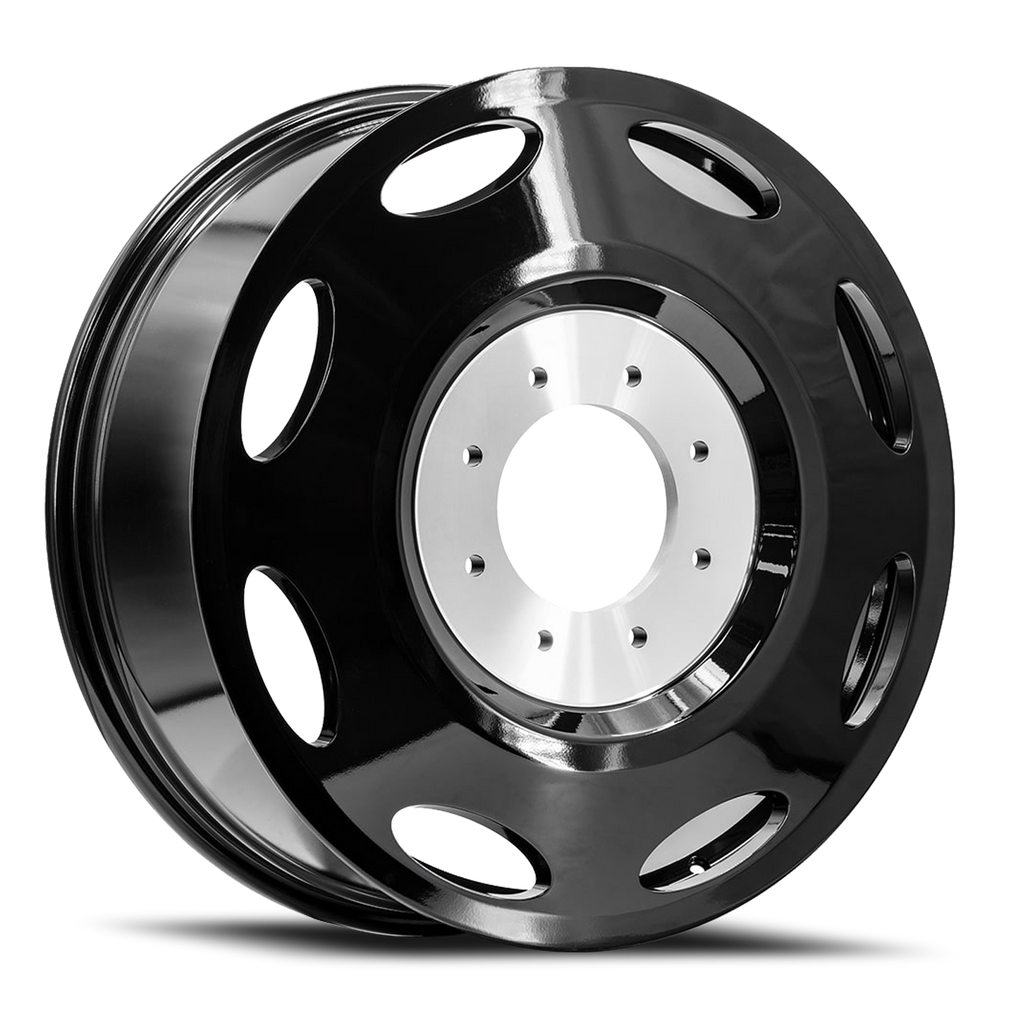 XF OFF-ROAD DUALLY INNER 24X8.25 100 8X165.1 GLOSS BLACK