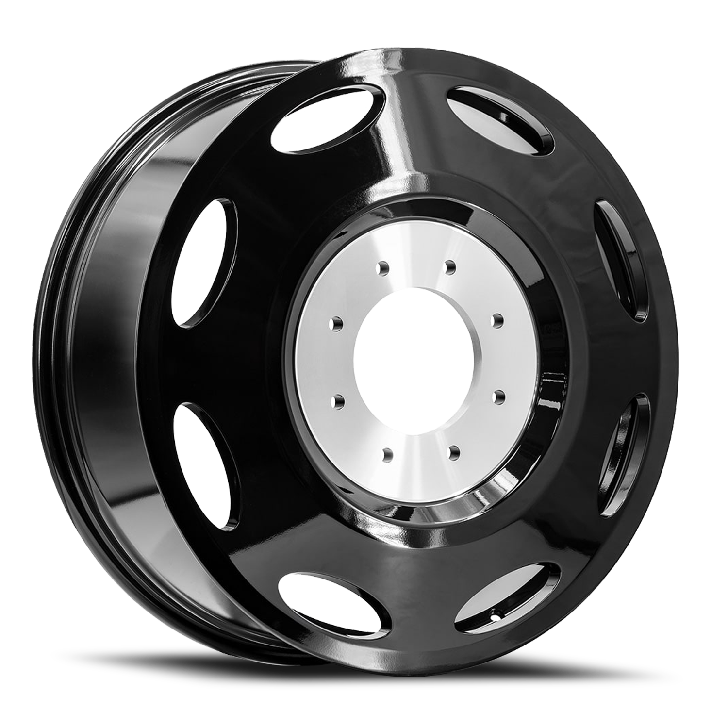 XF OFF-ROAD DUALLY INNER 24X8.25 100 8X165.1 GLOSS BLACK