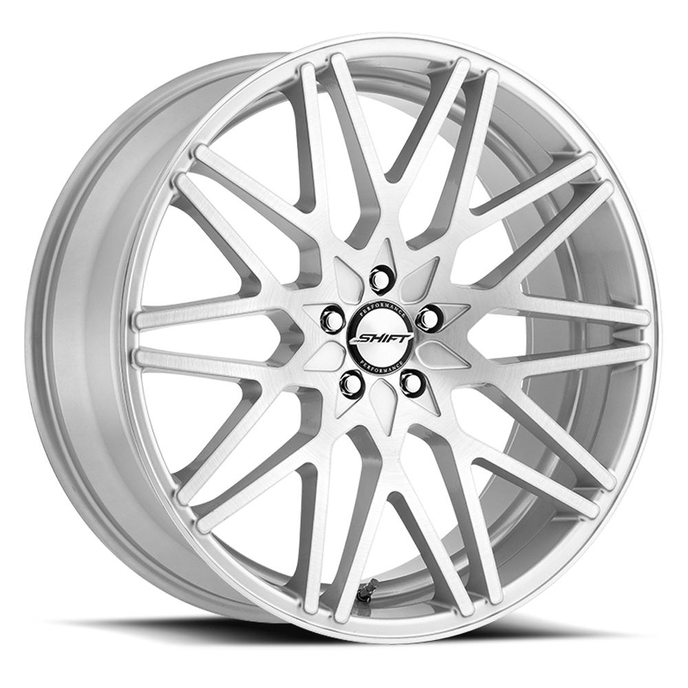 SHIFT H32 FORMULA 20X8.5 35MM 5X108 BRUSHED FACE SILVER | H32050835BFS