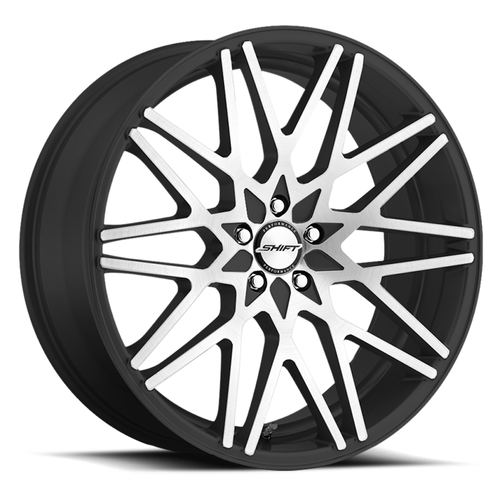 SHIFT H32 FORMULA 22X9 15MM 5X115 GLOSS BLACK MACHINED | H32251515GBM