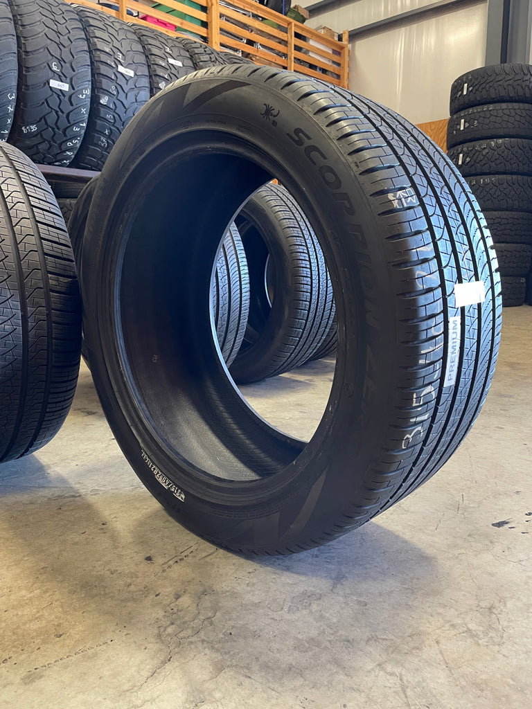 SET OF 4 315/40R21 Pirelli Scorpion Zero 115 Y XL - Used Tires