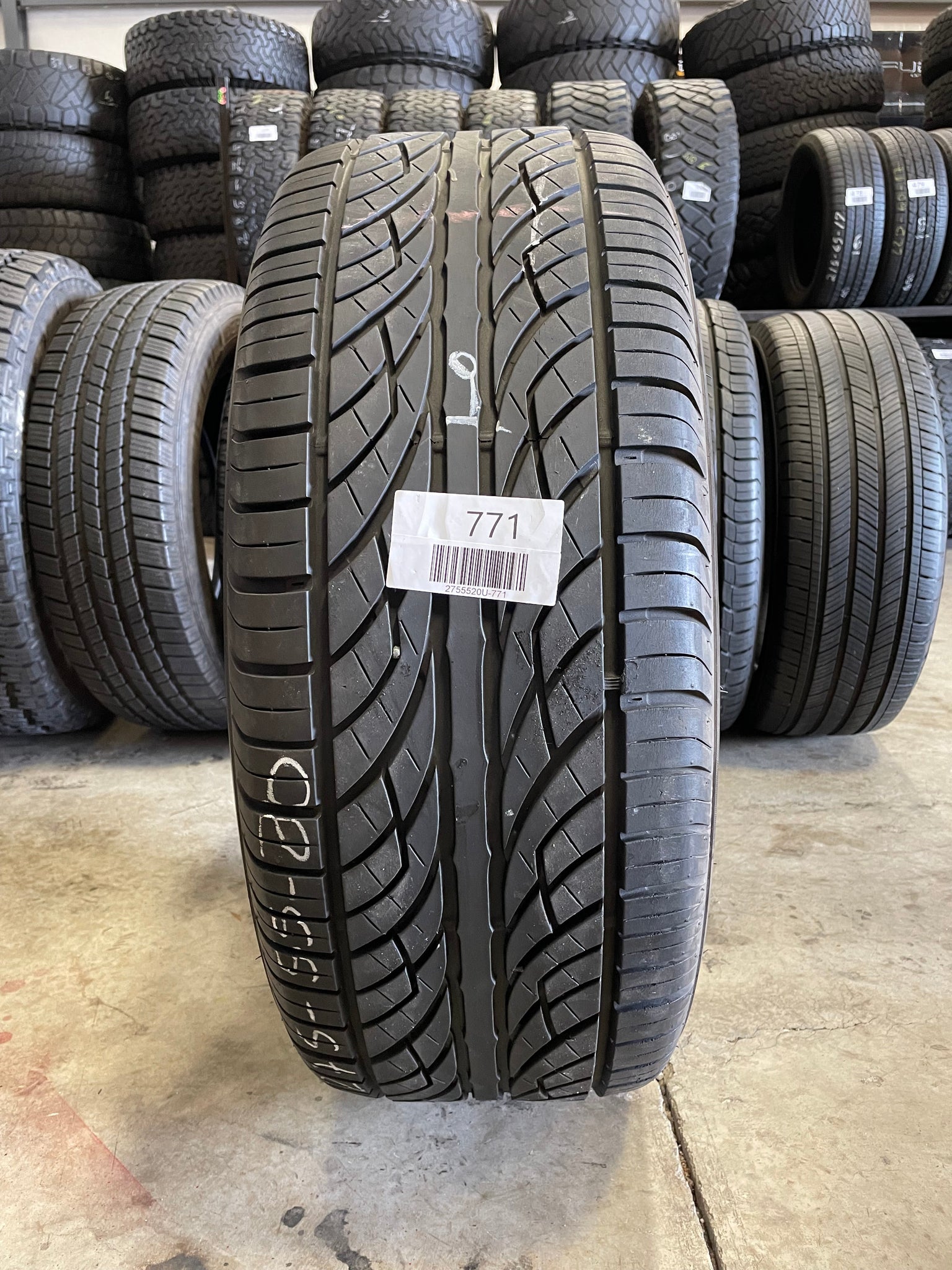 SINGLE 275/55R20 Sumitomo HTR Sport H/P 117 H SL - Premium Used Tires