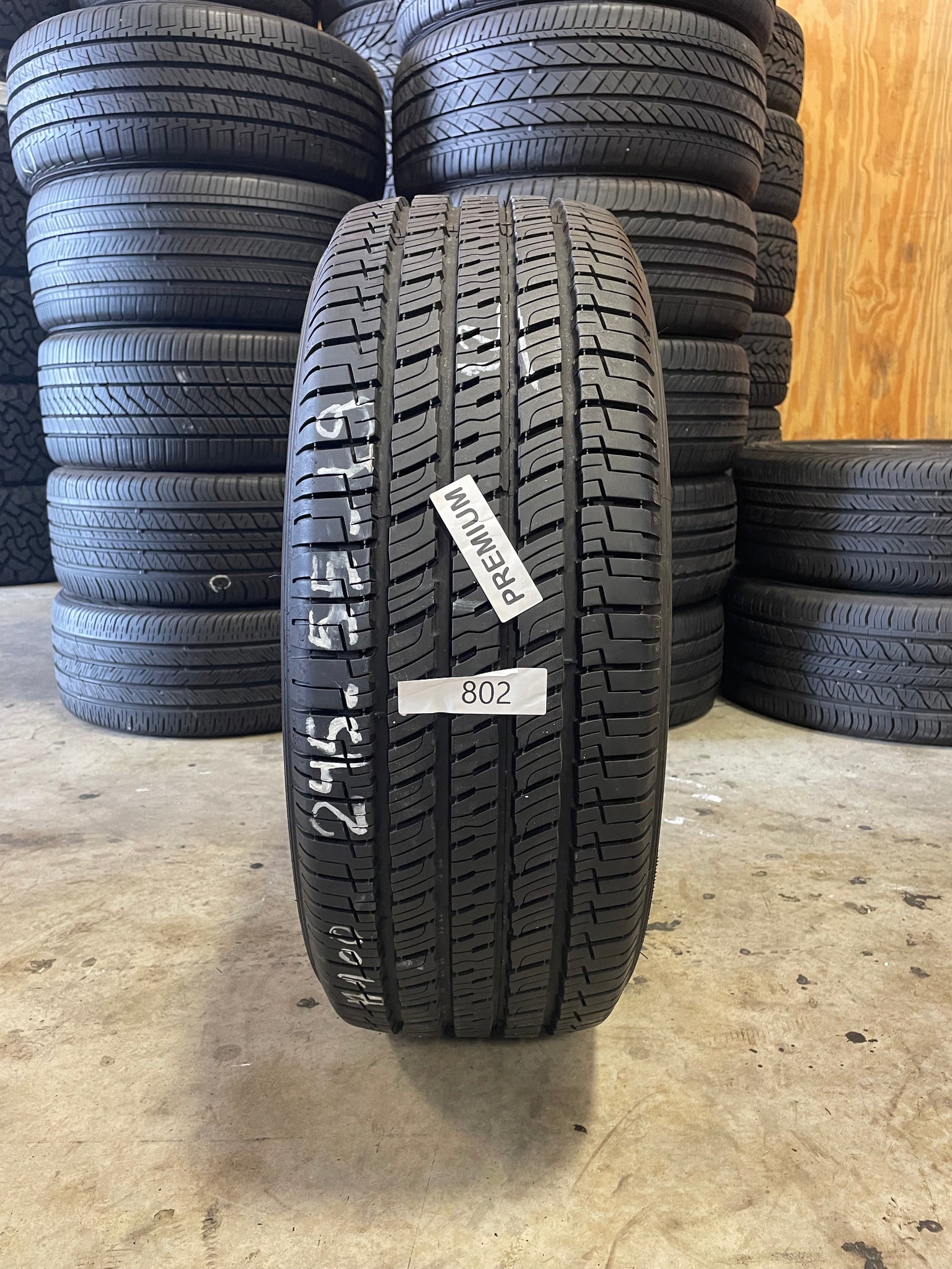 SINGLE 245/55R19 Uniroyal Laredo Cross Country Tour 103 T XL - Premium Used Tires