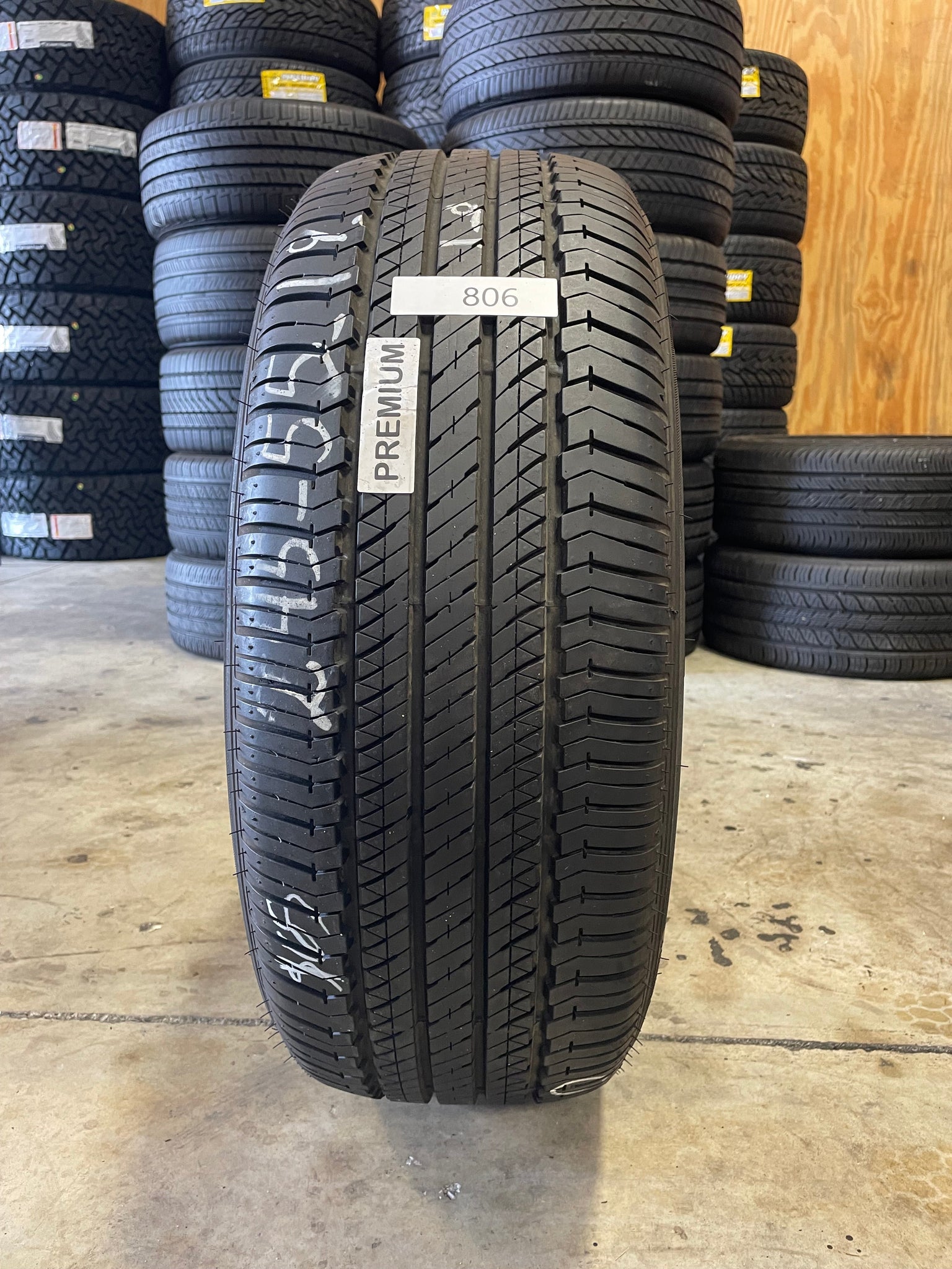 SINGLE 245/55R19 Bridgestone Dueler H/L 422 109 T XL - Premium Used Tires