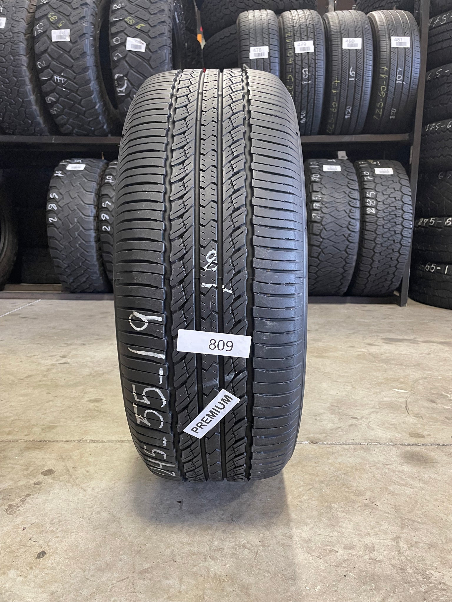 SINGLE 245/55R19 Toyo Open Country A20 103 S SL - Premium Used Tires