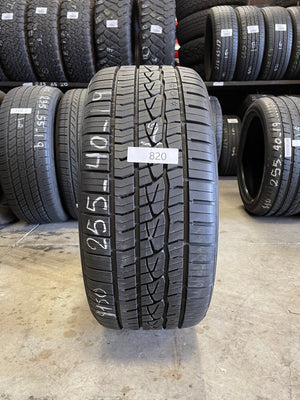 SINGLE 255/40R19 Continental Control Contanct 100 Y XL - Premium Used Tires