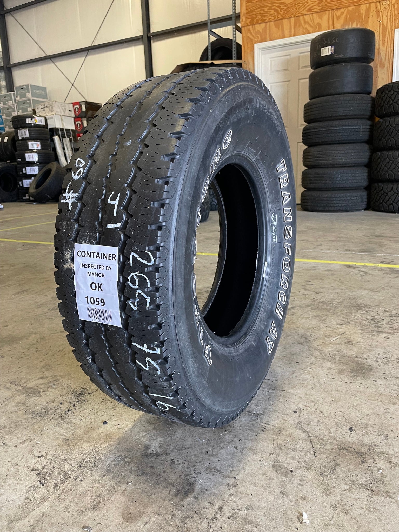 SINGLE 265/75R16 Firestone Transforce AT 123/120 R E - Used Tires