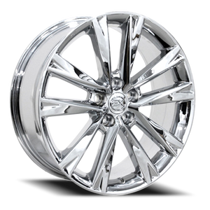 19" Replica Wheel LX24 Fits Lexus 19x7.5 Chrome Wheel