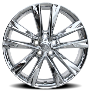 19" Replica Wheel LX24 Fits Lexus 19x7.5 Chrome Wheel