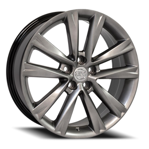 19" Replica Wheel LX24 Fits Lexus 19x7.5 Hyper Silver Wheel