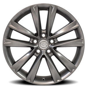 19" Replica Wheel LX24 Fits Lexus 19x7.5 Hyper Silver Wheel