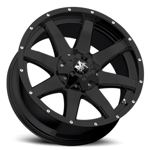 OFF ROAD MONSTER M08 M08 22X12 NEG 44MM 6X135/6X139.7 FLAT BLACK | M08212607N44B