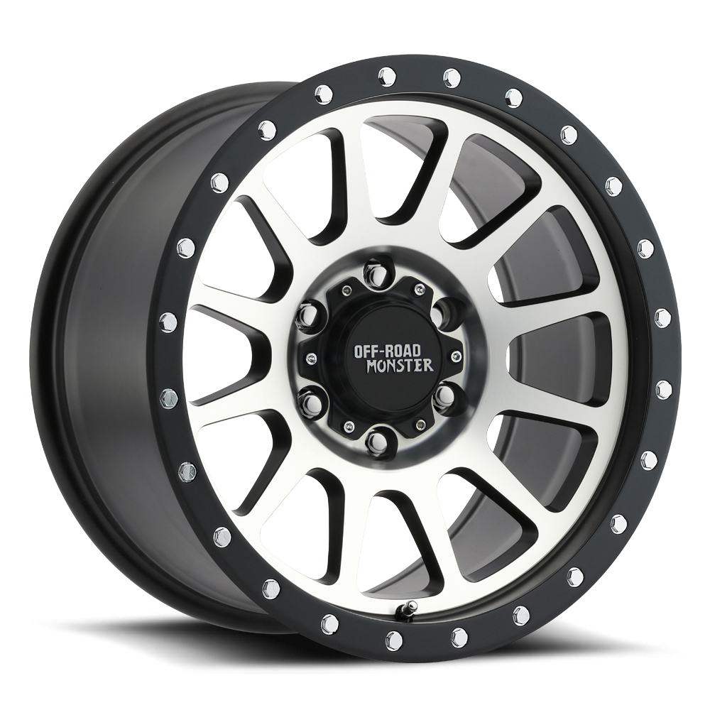 OFF ROAD MONSTER M10 M10 17X9 0MM 5X127 FLAT BLACK MACHINED | M10752700BM