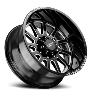 OFF ROAD MONSTER M17 M17 20X10 NEG 19MM 5X150 GLOSS BLACK MILLED | M170550N19GBML