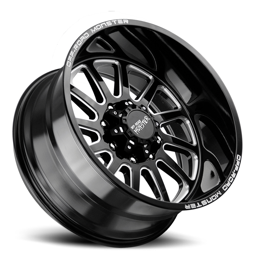 OFF ROAD MONSTER M17 M17 22X12 NEG 44MM 6X139.7 GLOSS BLACK MILLED | M17212639N44GBML