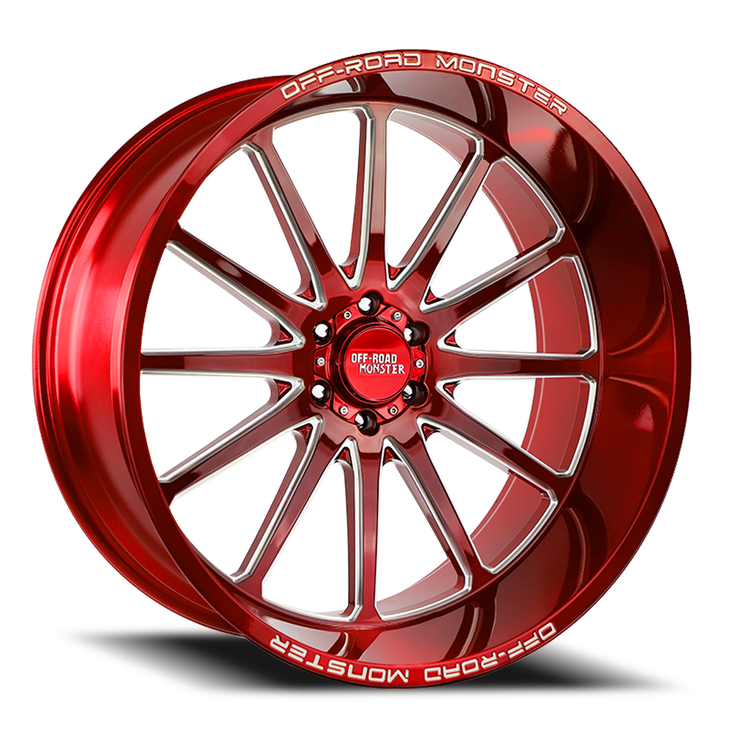 OFF ROAD MONSTER M26 M26 26X12 NEG 44MM 6X139.7 CANDY RED MILLED | M26612639N44RML