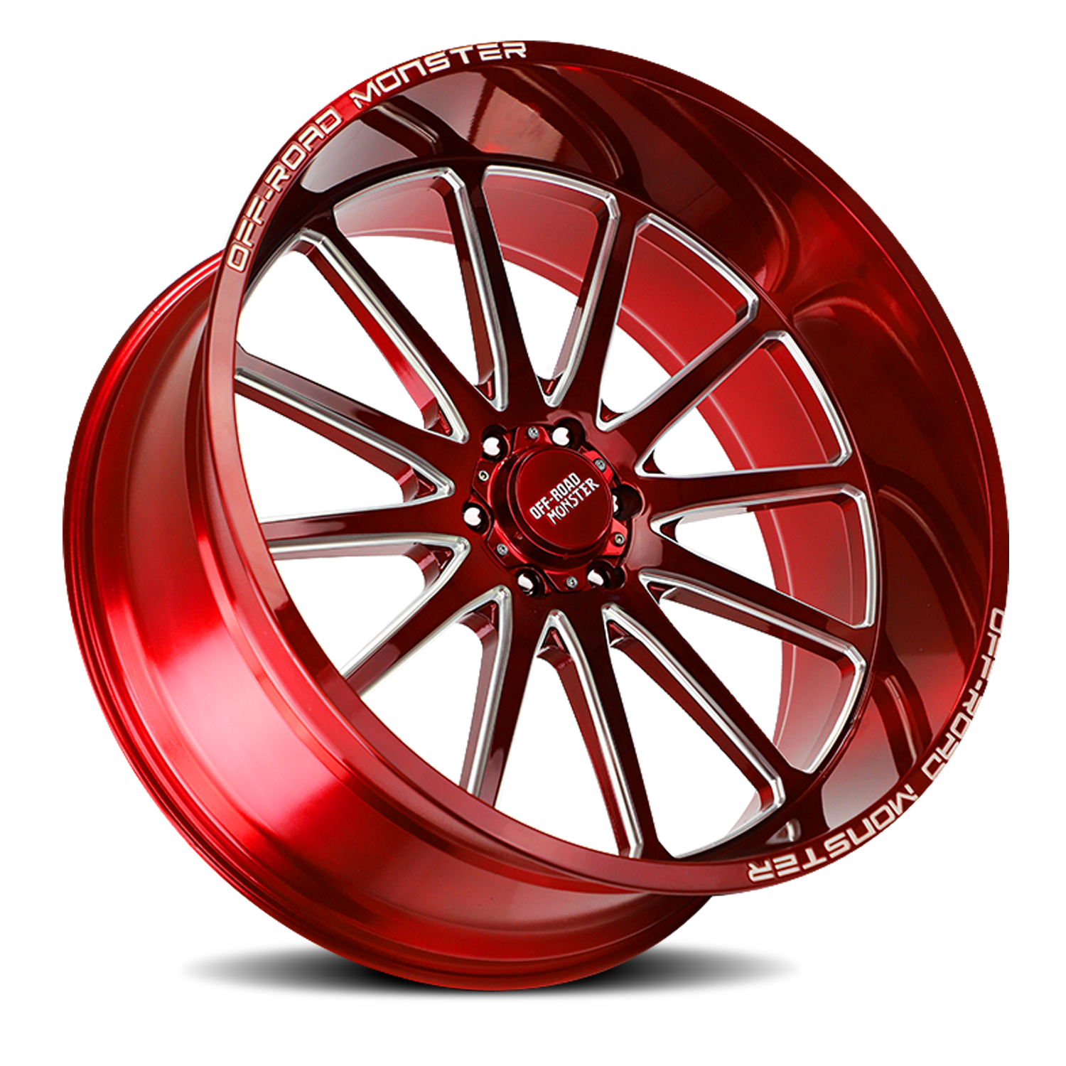 OFF ROAD MONSTER M26 M26 26X12 NEG 44MM 6X139.7 CANDY RED MILLED | M26612639N44RML