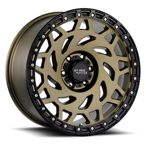 OFF ROAD MONSTER M50 M50 20X9.5 NEG 12MM 6X135 BRONZE BLACK RING | M500635N12BZBR