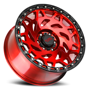 OFF ROAD MONSTER M50 M50 20X9.5 NEG 12MM 5X127 CANDY RED BLACK RING | M500527N12RBR