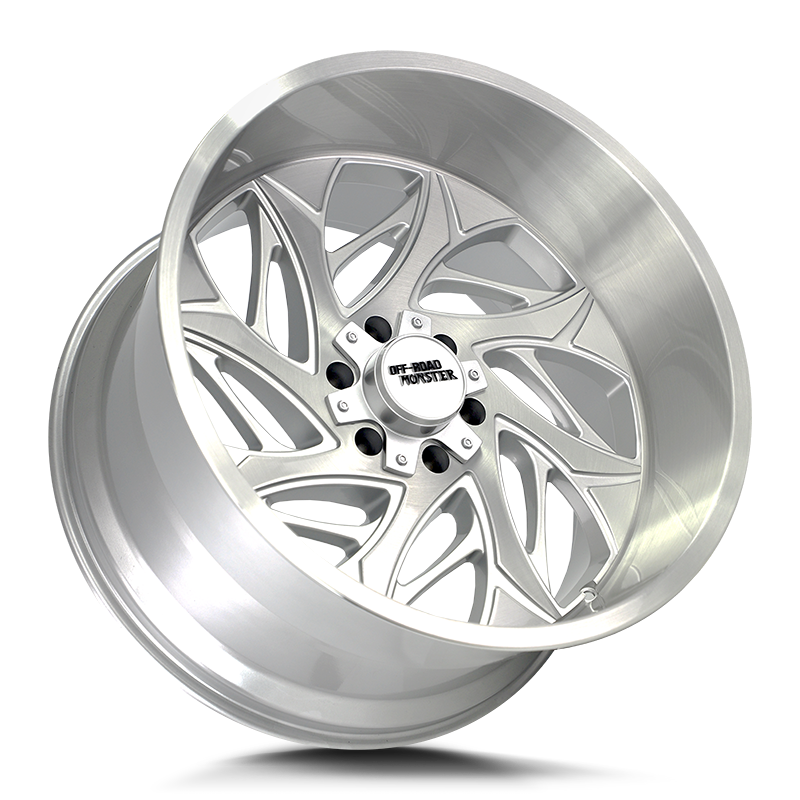 OFF ROAD MONSTER M29 M29 22X12 NEG 44MM 6X135/6X139.7 BRUSHED FACE SILVER | M29212607N44BFS