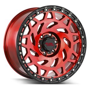 OFF ROAD MONSTER M50 M50 20X9.5 NEG 12MM BLANK CANDY RED BLACK RING | M500000N12RBR