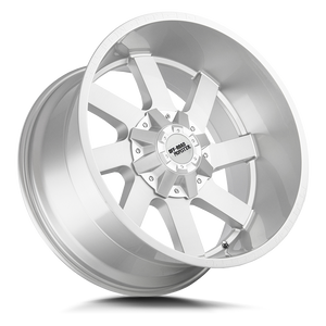 OFF ROAD MONSTER M80 M80 22X12 NEG 44MM BLANK BRUSHED FACE SILVER | M80212000N44BFS