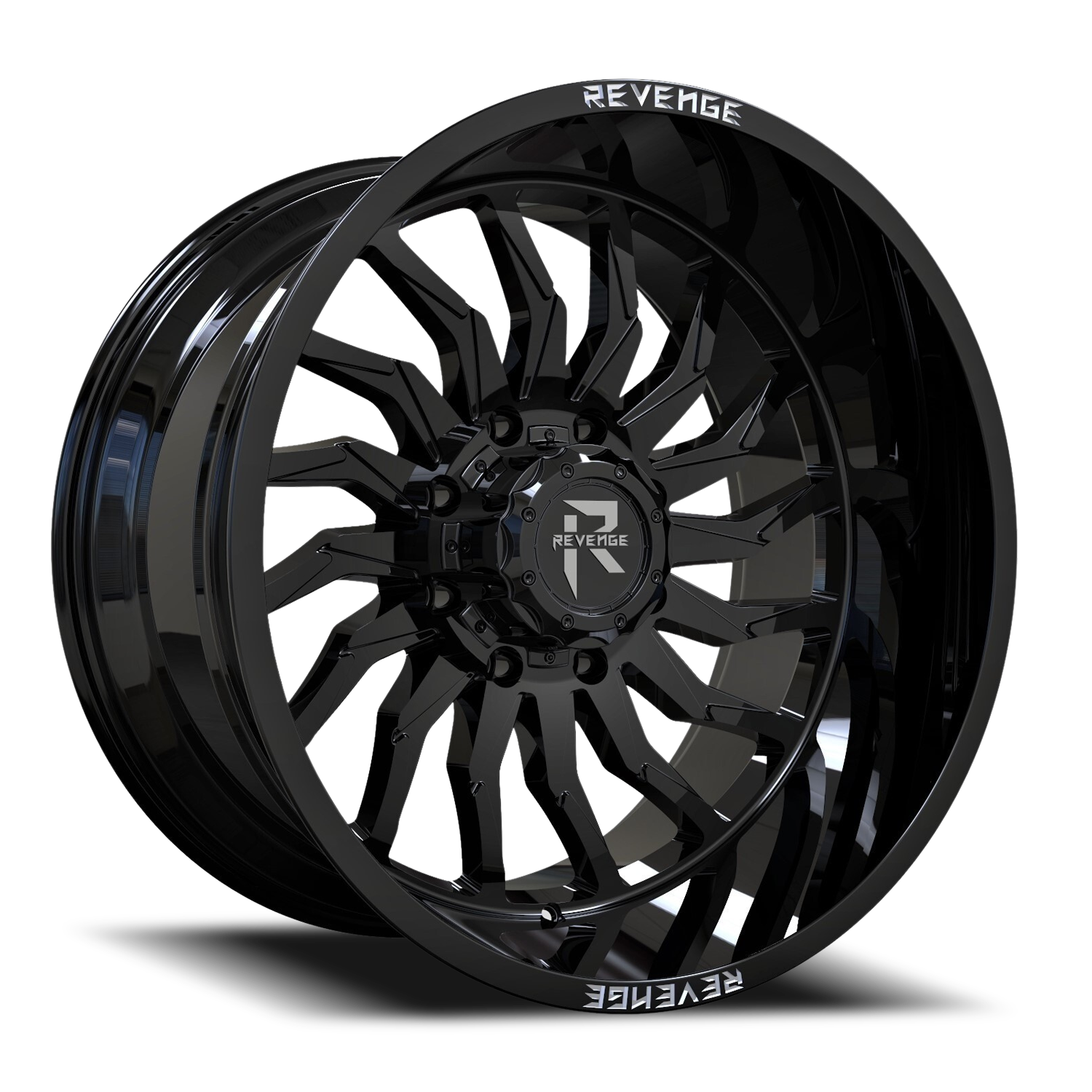 REVENGE OFFROAD RV204 20X10 -19 6X135/6X139.7 GLOSS BLACK