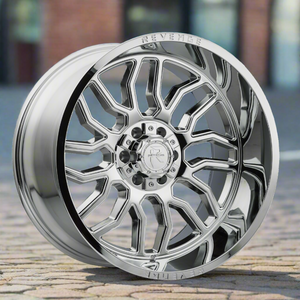 4 NEW 20X10 REVENGE OFFROAD RV205 6X135/6X139.7 -19 CHROME FORD,CHEVY,GMC