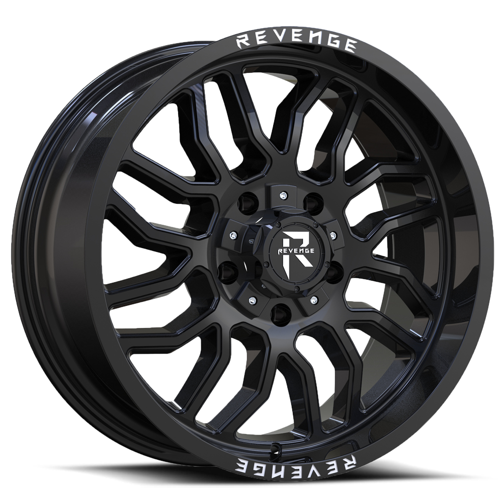 REVENGE OFFROAD RV205 20X10 -19 6X135/6X139.7 GLOSS BLACK