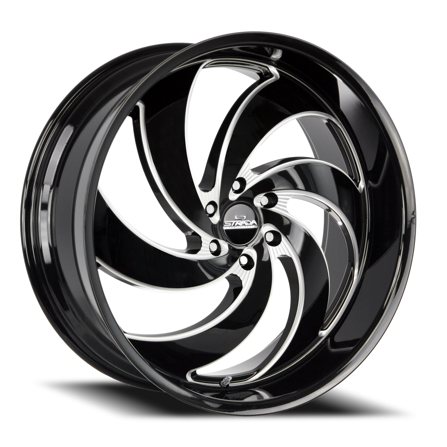 STRADA STREET CLASSICS C06 RETRO 6 26X10 26MM 6X139.7 GLOSS BLACK MILLED | C06663926GBMLSS