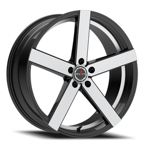 IGNITE G01 SPARK 22X8.5 35MM 5X112 GLOSS BLACK MACHINED | G0128551235GBM