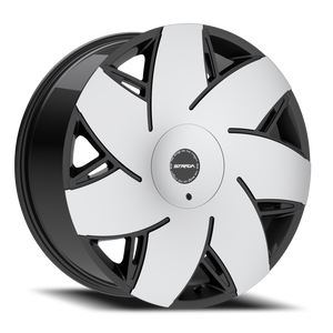 STRADA S67 TURBINA 22X9 15MM 5X115/5X120 GLOSS BLACK MACHINED | S6729051615GBM