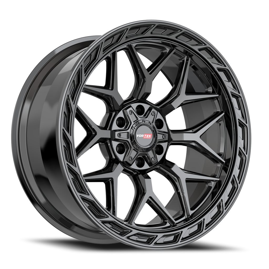 VORTEK VRP-504 20X10 -18 6X135/6X139.7 GLOSS BLACK