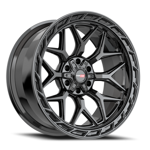 VORTEK VRP-504 20X10 -18 6X135/6X139.7 GLOSS BLACK