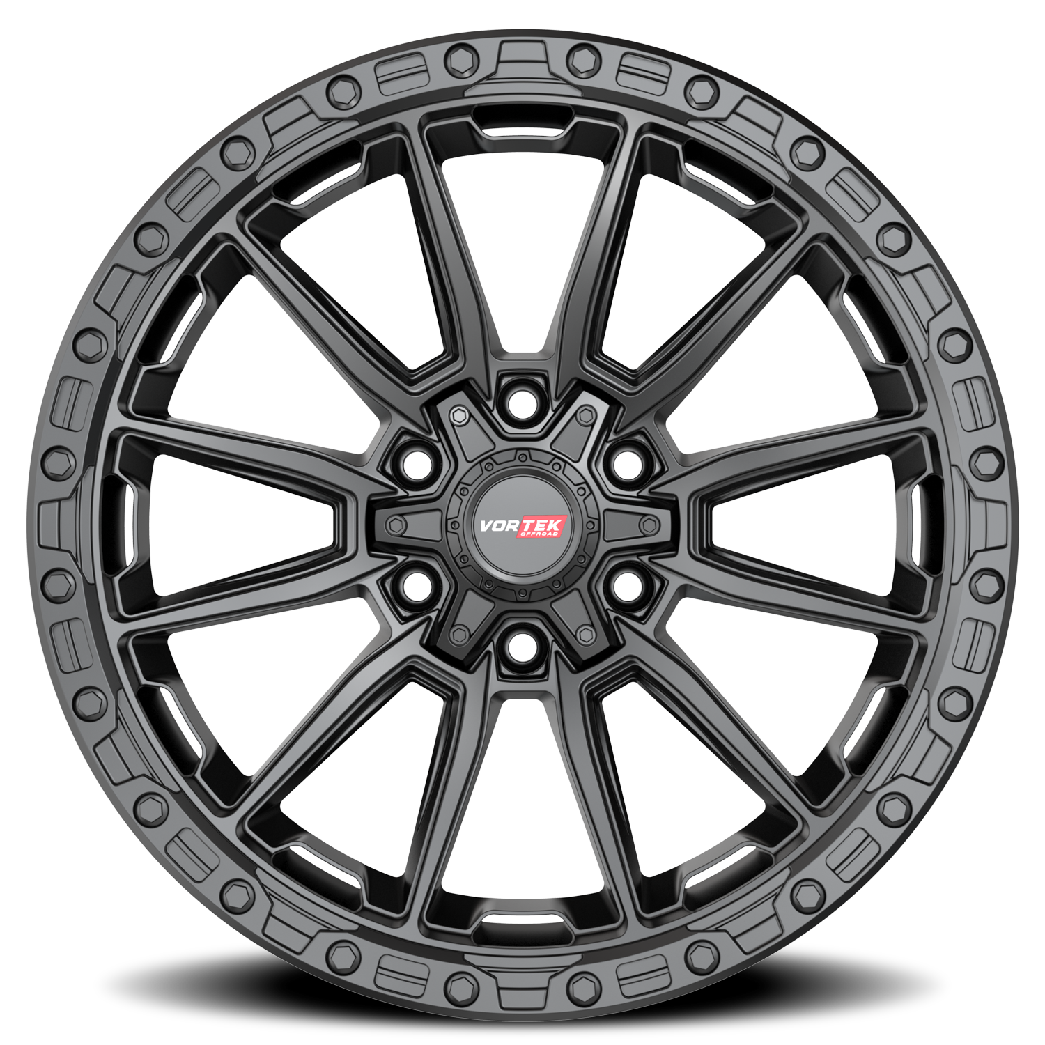 VORTEK VRT-601 17X9 -12 6X135/6X139.7 MATTE BLACK