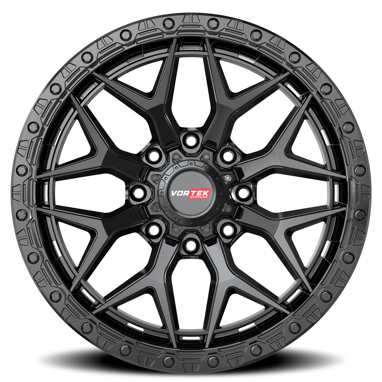 VORTEK VRT-603 18X9 0 8X165.1 SATIN BLACK