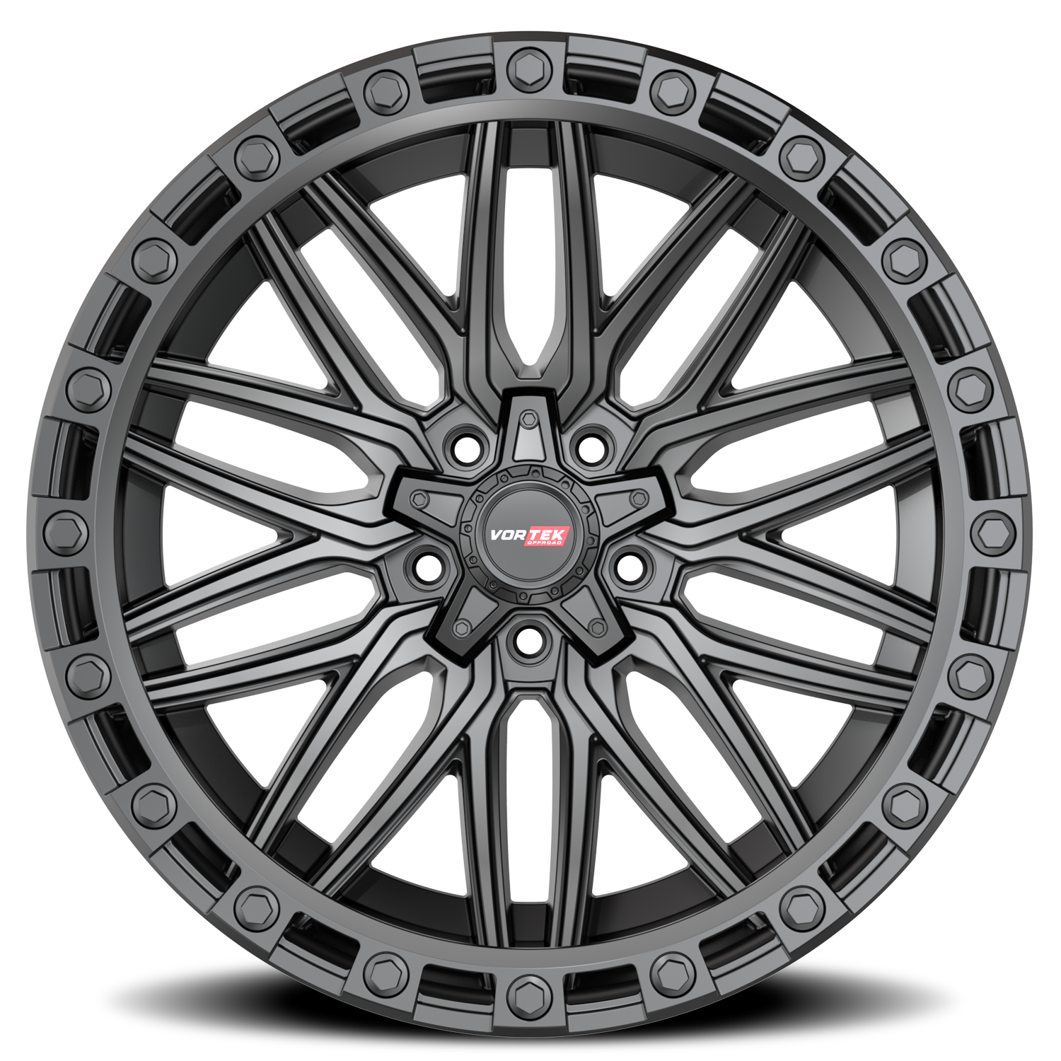 VORTEK VRT-608 20X10 -24 5X127/5X139.7 MATTE BLACK