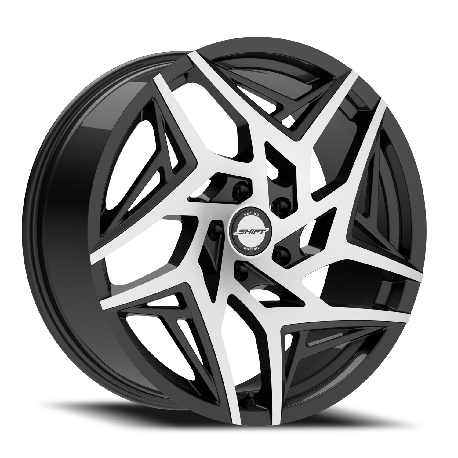 SHIFT H36 VALVE 20X8.5 35MM 5X108 GLOSS BLACK MACHINED | H3608550835GBM