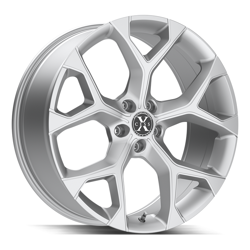 XCESS X05 5 FLAKE 18X8.5 35MM 5X108 SILVER MACHINED | X0588550835SM