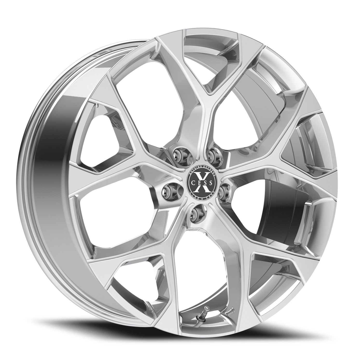 XCESS X05 5 FLAKE 22X9 15MM 5X127 CHROME | X0529052715C