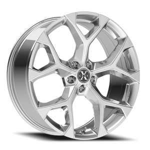 XCESS X05 5 FLAKE 22X9 35MM 5X120 CHROME | X0529052035C